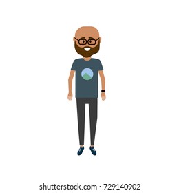 man with t-shirt and pants design