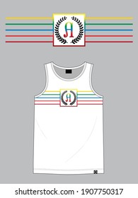 Man T-Shirt Print Design A