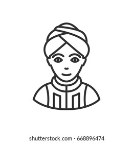 Man in the turban