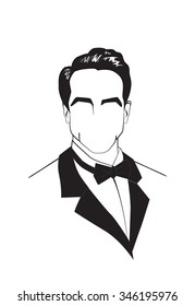 man in a tuxedo