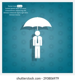 Man With Umbrella
