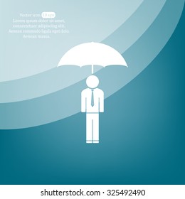 Man With Umbrella