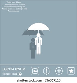 Man With Umbrella