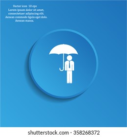 Man With Umbrella