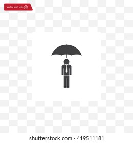 Man With Umbrella