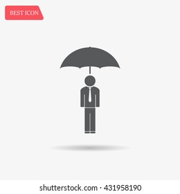 Man With Umbrella