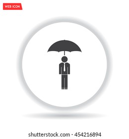Man With Umbrella