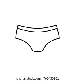 man underwear icon illustration isolated vector sign symbol