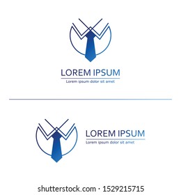 Man uniform logo, dress logo