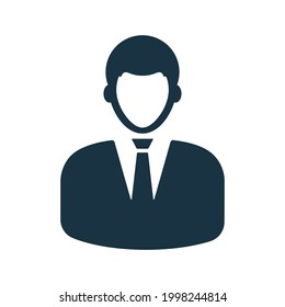 Man User Avatar Icon Simple Editable Stock Vector (Royalty Free ...