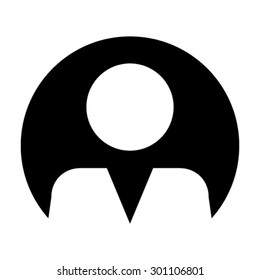 Man User Icon - Vector