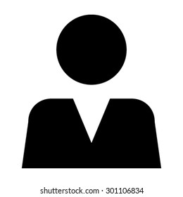 Man User Icon - Vector