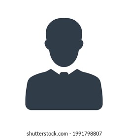 Icono de usuario principal.avatar,administrador (ilustración vectorial)