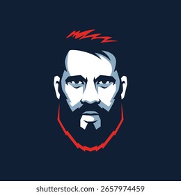 mann vektor abstrakt modern logo