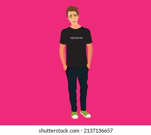 ilustración de clip vectorial man