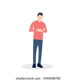 Man vector design. Vector illustration.