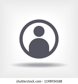man vector icon 10eps