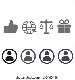 man vector icon 10eps