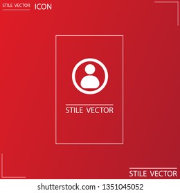 man vector icon 10eps