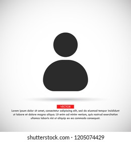 man vector icon