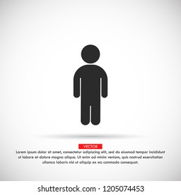 man vector icon