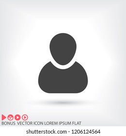 man vector icon