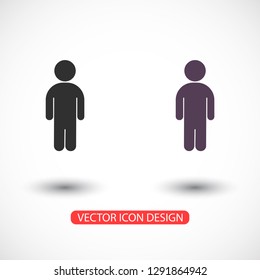 man vector icon