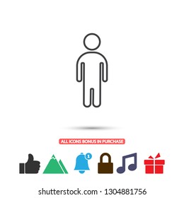 man vector icon