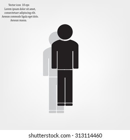 Man - vector icon