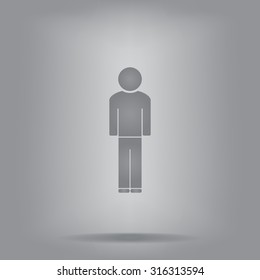 Man - vector icon
