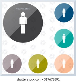 Man - vector icon