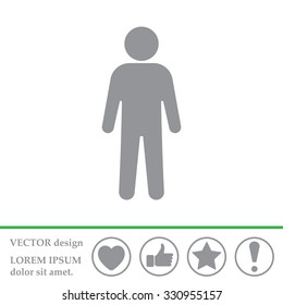 Man - vector icon