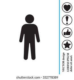 Man - vector icon