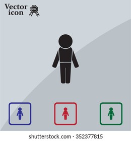 Man - vector icon