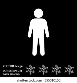 Man - vector icon