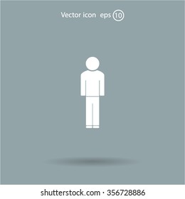 Man - vector icon