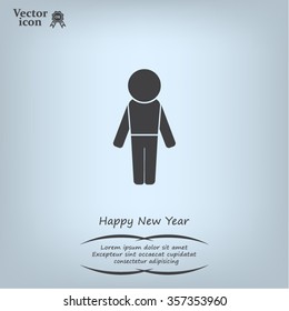 Man - vector icon
