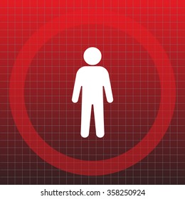 Man - vector icon