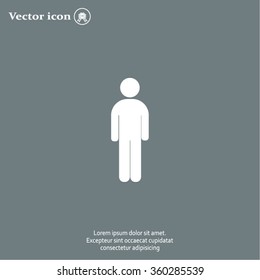 Man - vector icon