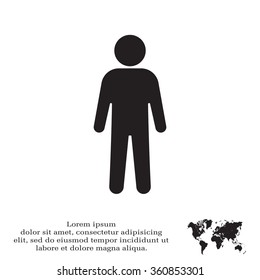Man - vector icon