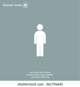Man - vector icon