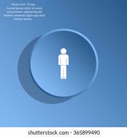 Man - vector icon