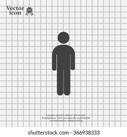 Man - vector icon
