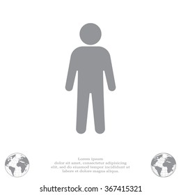 Man - vector icon