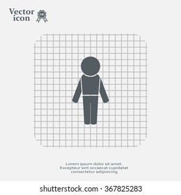 Man - vector icon