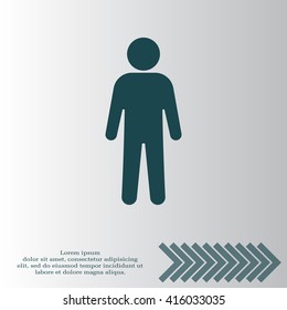 Man - vector icon