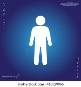 Man - vector icon