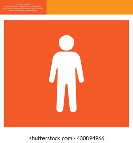 Man - vector icon