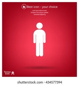Man - vector icon