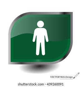 Man - vector icon
